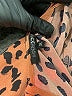Papermoon 100% Polyester Orange Short Sleeve Blouse Size 3X - photo 7