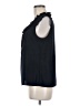 Tahari 100% Polyester Blue Black Sleeveless Blouse Size M - photo 5