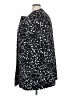 Kasper Animal Print Black Coat Size 24W - photo 5