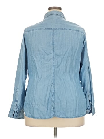Bravissimo Long Sleeve Button-Down Shirt (view 2)