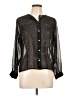 Rena Rowan 100% Polyester Black Long Sleeve Blouse Size 12 - photo 1