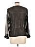 Rena Rowan 100% Polyester Black Long Sleeve Blouse Size 12 - photo 2