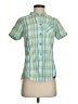 Salomon 100% Polyester Green Short Sleeve Blouse Size XS - photo 1