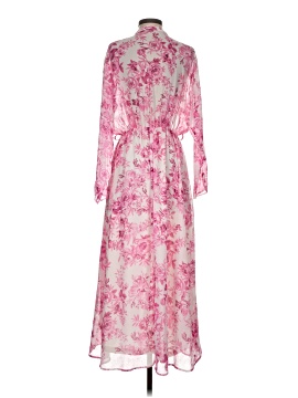 strapless open back dress Satin Long Sleeve Maxi Dress main image 0