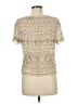 Needle & Thread 100% Polyester Tan Short Sleeve Top Size 8 - photo 2