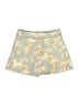 H&M 100% Polyester Tropical Yellow Shorts Size 6 - photo 2