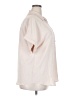 Unbranded 100% Polyester Solid Ivory Short Sleeve Blouse Size XXL - photo 4