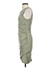 Leith Solid Green Casual Dress Size S - photo 5