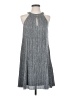 Vince Camuto Metallic Gray Silver Casual Dress Size 2 - photo 1