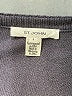St. John Gray Sleeveless Top Size S - photo 6