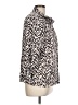 BonWorth Animal Print Silver 3/4 Sleeve Blouse Size L - photo 4