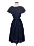 Assorted Brands 100% Polyester Solid Blue Casual Dress Size 4 - photo 1