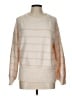 LC Lauren Conrad Stripes Ivory Pullover Sweater Size L - photo 1