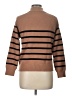 Catherine Malandrino Stripes Brown Pullover Sweater Size L - photo 2
