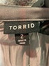 Torrid 100% Polyester Gray Long Sleeve Blouse Size 2X Plus (2) - photo 7