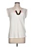 Hartford White Short Sleeve Top Size 10 (3) - photo 1