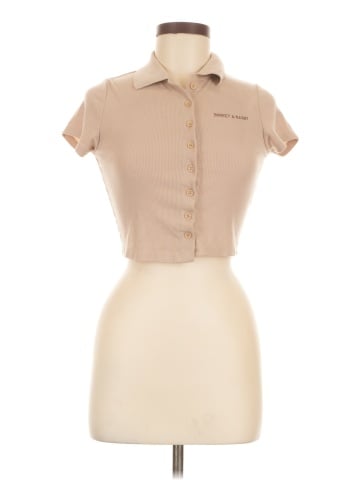 Faded Rose Short Sleeve Blouse (view 1)
