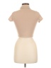 Faded Rose Tan Short Sleeve Blouse Size M - photo 2