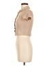 Faded Rose Tan Short Sleeve Blouse Size M - photo 5