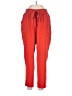 SOHO Apparel Ltd 100% Polyester Solid Red Casual Pants Size L - photo 1