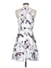Miami 100% Polyester Print White Cocktail Dress Size S - photo 2