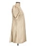 Karlie Solid Tan Casual Dress Size L - photo 4