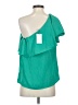 dalia 100% Polyester Green Short Sleeve Top Size S - photo 2