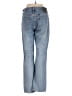 Gap 100% Cotton Hearts Blue Jeans Size 1 - photo 2