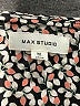 Max Studio 100% Polyester Brown Long Sleeve Blouse Size M - photo 7