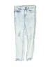Zara Hearts Blue Jeans Size 7 - photo 1