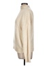Zesica 100% Acrylic Solid Ivory Turtleneck Sweater Size L - photo 5