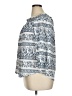 MELLODAY Blue 3/4 Sleeve Blouse Size XL - photo 5