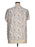 Fun2Fun Ivory Short Sleeve Henley Size 1X - photo 2