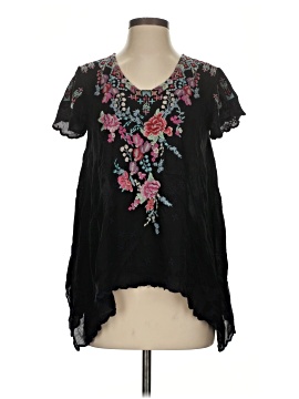 Johnny Was Short Sleeve Blouse