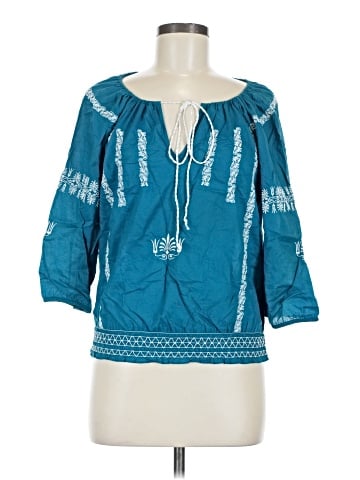 Banana Republic Factory Store 3/4 Sleeve Blouse (view 1)