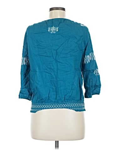 Banana Republic Factory Store 3/4 Sleeve Blouse (view 2)