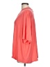 Ellos Orange Short Sleeve Blouse Size L - photo 5