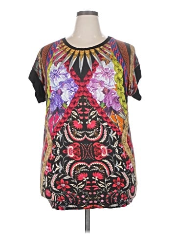 Just Cavalli Short Sleeve Blouse (view 1)