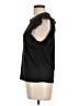 Zara 100% Cotton Black Short Sleeve Top Size L - photo 5
