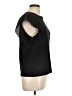 Zara 100% Cotton Black Short Sleeve Top Size L - photo 4