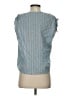 Shore Blue Sleeveless Blouse Size S - photo 2