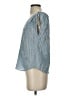 Shore Blue Sleeveless Blouse Size S - photo 5