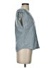 Shore Blue Sleeveless Blouse Size S - photo 4