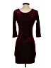 Forever 21 Burgundy Cocktail Dress Size S - photo 2