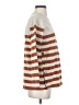 Downeast 100% Cotton Stripes Tan Long Sleeve Top Size S - photo 4