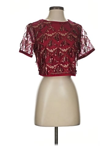 Allegra K Short Sleeve Top (view 1)