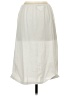 Prada 100% Cotton Solid Ivory White Slip Skirt Size EU (IT) 40 / US 4 - photo 2