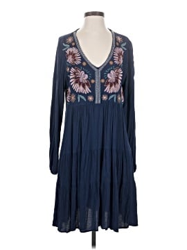 light blue fringe dress Malibu Fringed Short Homecoming Party Dress main image 1