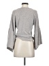 La Blanca Gray Long Sleeve Top Size S - photo 2