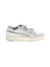 Puma Silver White Sneakers Size 7 - photo 1